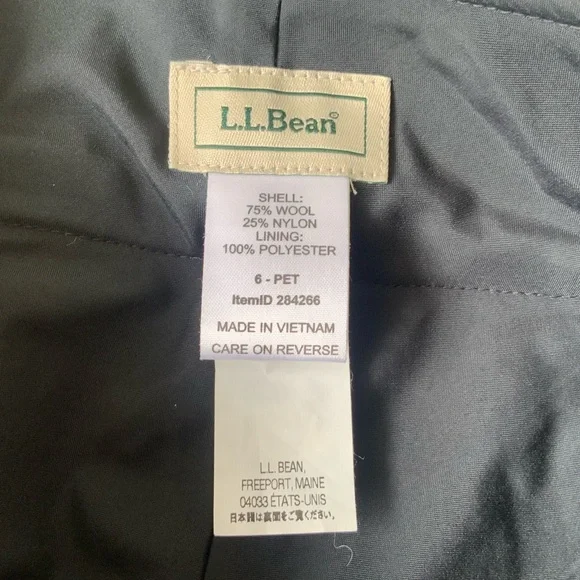L.L. BEAN Plaid Check Mini Skirt Favorite Fit Preppy Academia Multicolor Size 6P - Picture 7 of 9